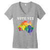 Vote Yes, Australian Marriage Equality Women's V-Neck T-Shirt