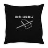 more cowbell Throw Pillow