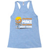 Trumpkin Make Halloween Great Again Racerback Tank