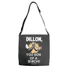 predator movie dillon licensed adult Adjustable Strap Totes