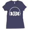 bargain loud records Ladies Fitted T-Shirt