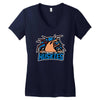 outpost 31 huskies monster version Women's V-Neck T-Shirt