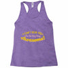 can't hear you too busy being awesome Racerback Tank
