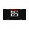 vision street wear License Plate