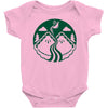 twin pies coffee Baby Onesie
