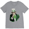st patricks day  uncle sam V-Neck Tee