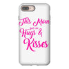 this mom hugs kiss es iPhone 8 Plus