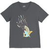 shark attack V-Neck Tee
