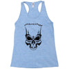 stupid skull Racerback Tank