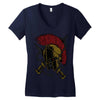 sparta warrior Women's V-Neck T-Shirt