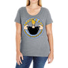 bravo's gym Ladies Curvy T-Shirt