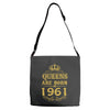 queens are born in 1961 Adjustable Strap Totes
