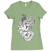 Heart Ladies Fitted T-Shirt