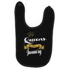 queens are born in january Baby Bibs