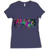 jake paulers colorful Ladies Fitted T-Shirt