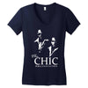 chic organization Women's V-Neck T-Shirt