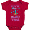 birthday troll sister Baby Bodysuit