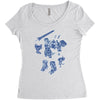 megazord Women's Triblend Scoop T-shirt