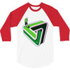 puzzled putter 3/4 Sleeve Shirt