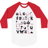 alphabeasts 3/4 Sleeve Shirt