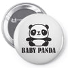 Baby Panda Pin-back button