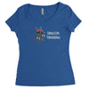 dragon training Women's Triblend Scoop T-shirt