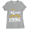 kings are born in 1996 Ladies Fitted T-Shirt