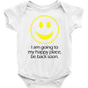 happy place Baby Bodysuit