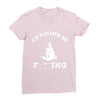 i'd rather be fishing Ladies Fitted T-Shirt