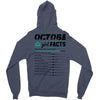 October Girl Facts Libra Zipper Hoodie