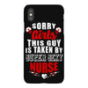 sorry girls this guy is taken by super sexy nurse iPhoneX