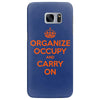 occupy wall street t shirt 99% organize carry on anti corporate greed Samsung Galaxy S7 Edge