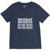 hooray sports win points V-Neck Tee