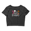 peace love rabbits Crop Top