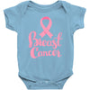 breast cancer pink ribbon Baby Bodysuit