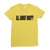 all about boo Ladies Fitted T-Shirt