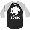 sonic uomo donna bambino sega videogames 3/4 Sleeve Shirt