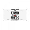 carcinoid cancer is a journey i never planed or asked for but i choose License Plate