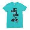 my bmx İs bike Ladies Fitted T-Shirt