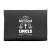 I Am One Blessed Uncle Accessory Pouches