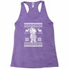 christmas saiyan prince Racerback Tank