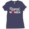 Respect Women Ladies Fitted T-Shirt