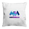 marshmello Throw Pillow