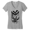 devil Women's V-Neck T-Shirt