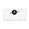 Space Girl License Plate