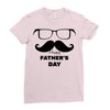 happy father's day Ladies Fitted T-Shirt
