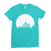 Zombies Ladies Fitted T-Shirt