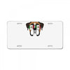 mexican boxer License Plate