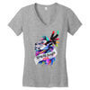 King Of Jungle Women's V-Neck T-Shirt