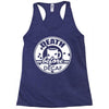 death before decaf coffee Racerback Tank